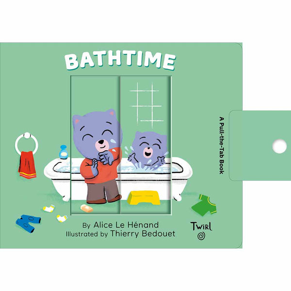 Pull and Play - Bathtime (Board book) - 買書書 BuyBookBook