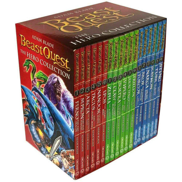 Beast Quest The Hero Collection (18 Books) - 買書書 BuyBookBook