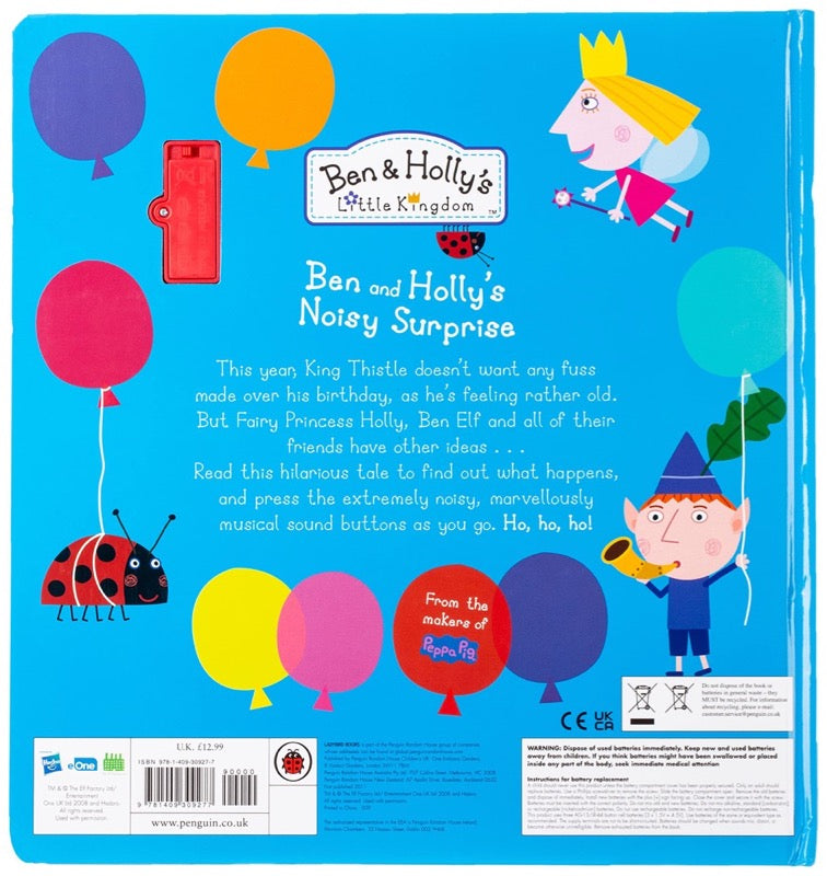 Ben and Holly's Little Kingdom: Ben and Holly's Noisy Surprise - 買書書 BuyBookBook