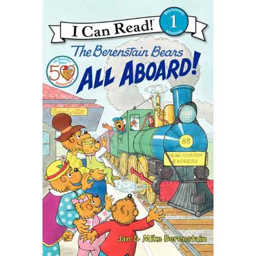 Berenstain Bears: All Aboard!, The (I Can Read! L1) - 買書書 BuyBookBook