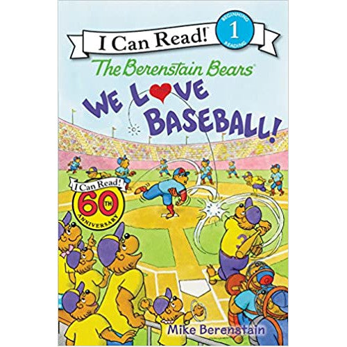 ICR: Berenstain Bears: We Love Baseball! (I Can Read! L1)-Fiction: 橋樑章節 Early Readers-買書書 BuyBookBook