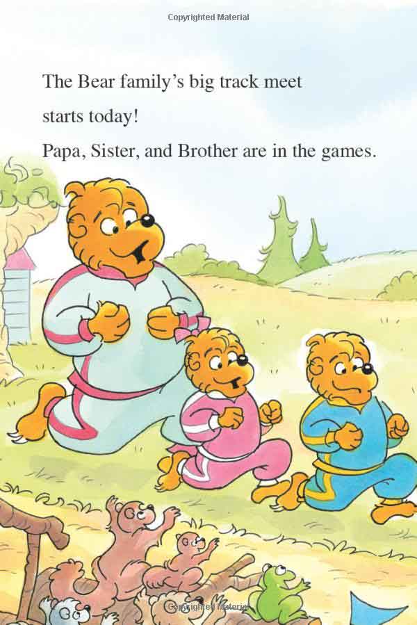 Berenstain Bears’ Big Track Meet, The (I Can Read! L1) - 買書書 BuyBookBook