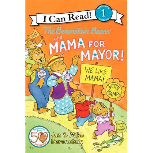 Berenstain Bears and Mama for Mayor!, The (I Can Read! L1) - 買書書 BuyBookBook
