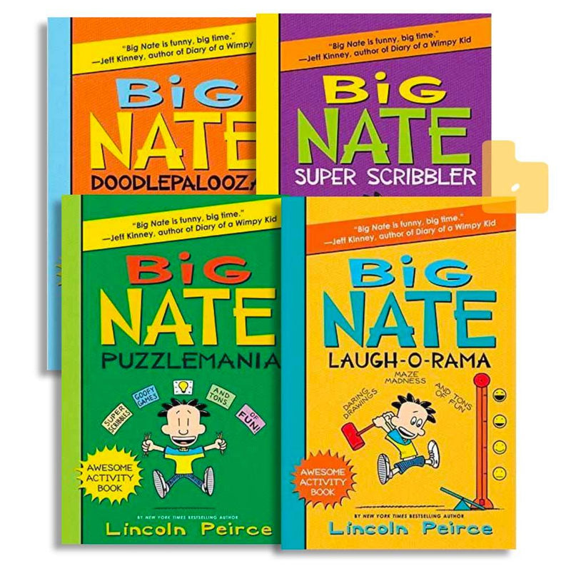 Big Nate Activity Bundle (4 Books) (US)(Lincoln Peirce) Harpercollins US