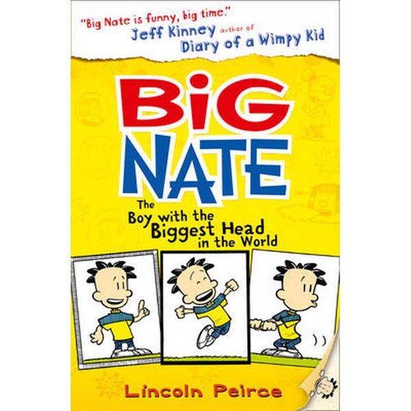 Big Nate #01 The Boy with the Biggest Head in the World (UK) (Lincoln Peirce) Harpercollins (UK)