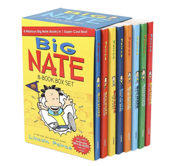 Big Nate (正版) 8 books Collection (US) (Lincoln Peirce) Harpercollins US