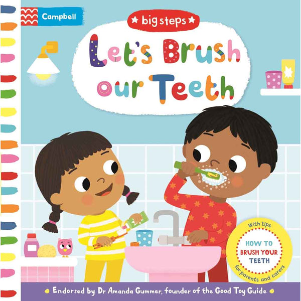 Big Steps - Let's Brush our Teeth - 買書書 BuyBookBook