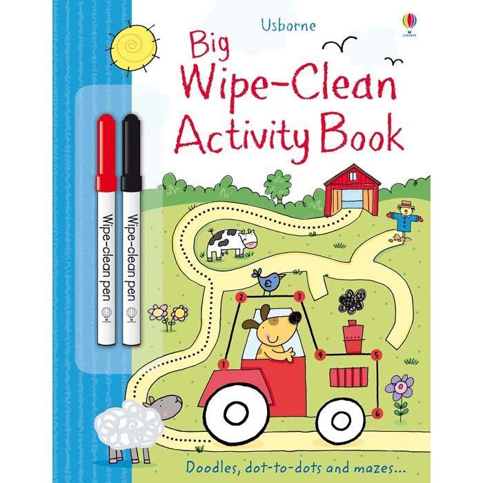 Usborne Big wipe-clean activity book Usborne