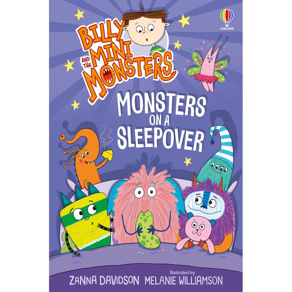 Billy and the Mini Monsters #14 Monsters on a Sleepover (Zanna Davidson)-Fiction: 歷險科幻 Adventure & Science Fiction-買書書 BuyBookBook