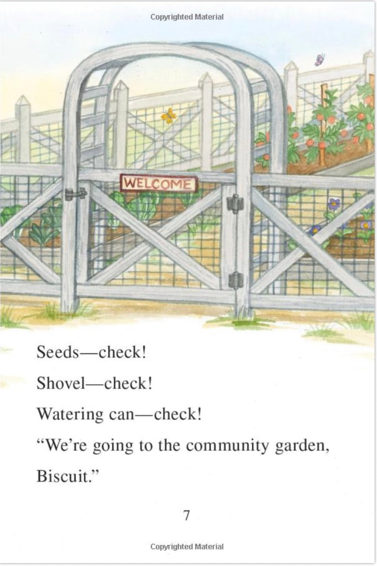 ICR: Biscuit and Friends Visit the Community Garden (I Can Read! L1)-Fiction: 橋樑章節 Early Readers-買書書 BuyBookBook