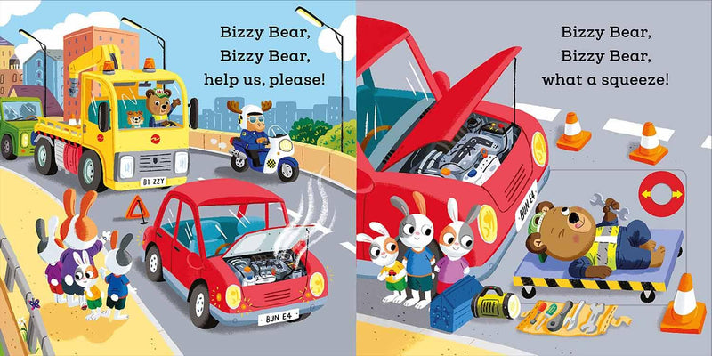 Bizzy Bear - Breakdown Truck (Board Book with QR code Audio) Nosy Crow