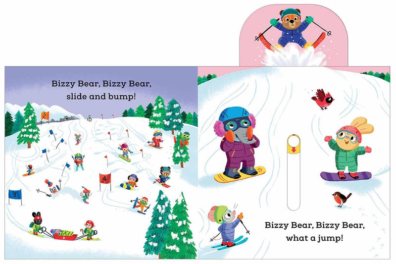 Bizzy Bear - Snow Fun (Board Book with QR code Audio) Nosy Crow