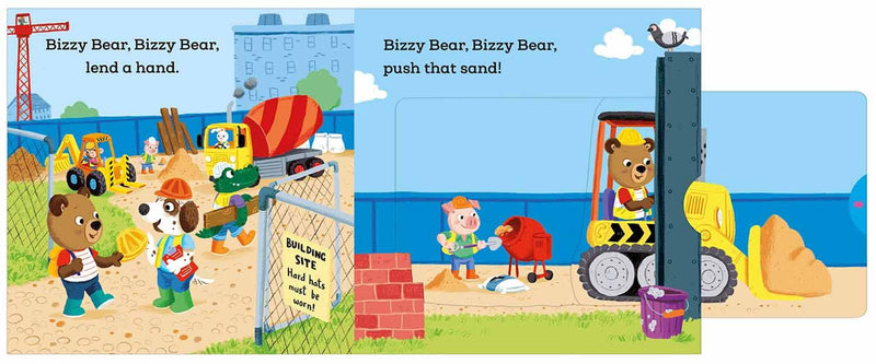 Bizzy Bear - Building Site (Board Book with QR code Audio) Nosy Crow