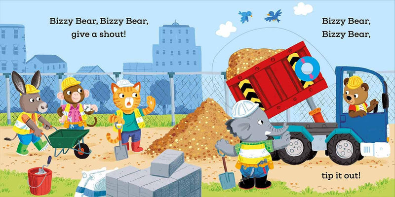 Bizzy Bear - Building Site (Board Book with QR code Audio) Nosy Crow