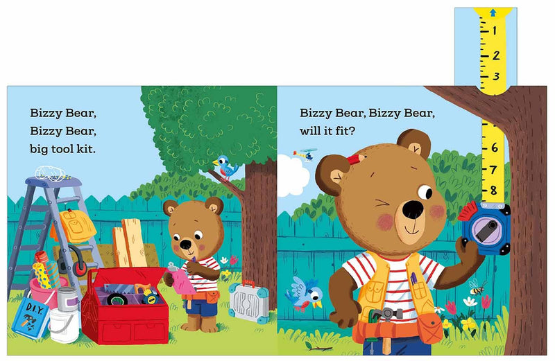 Bizzy Bear - DIY Day (Board Book with QR code Audio) Nosy Crow