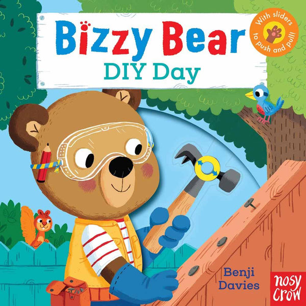 Bizzy Bear - DIY Day (Board Book with QR code Audio) Nosy Crow