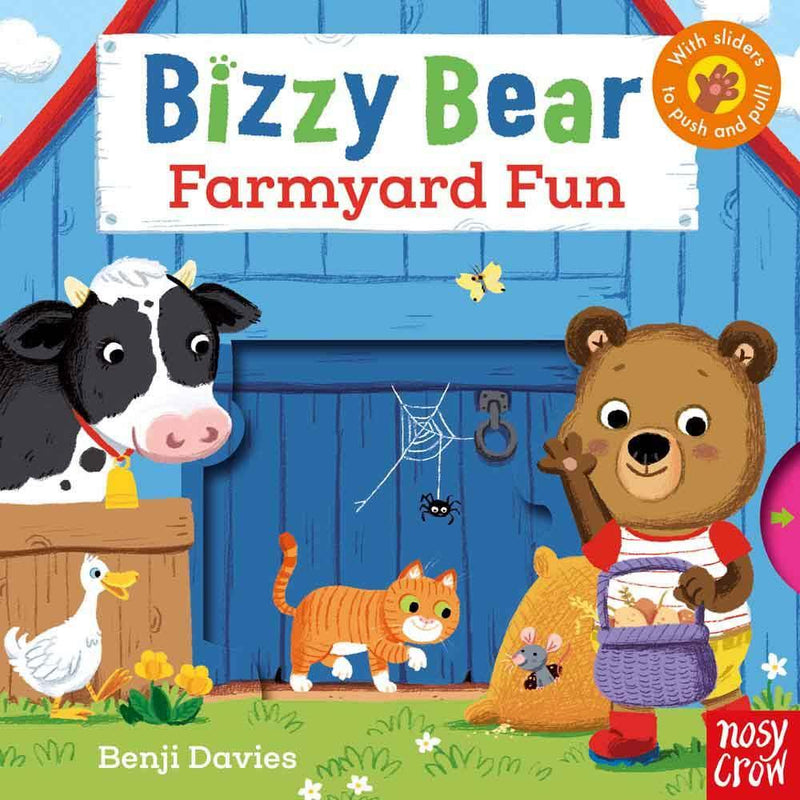 Bizzy Bear - Farmyard Fun (Board Book with QR Code Audio) Nosy Crow