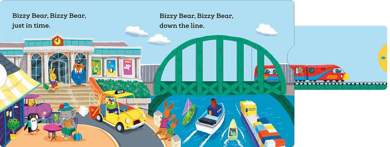Bizzy Bear Holiday Bundle (8 Board Books with QR code Audio) Nosy Crow