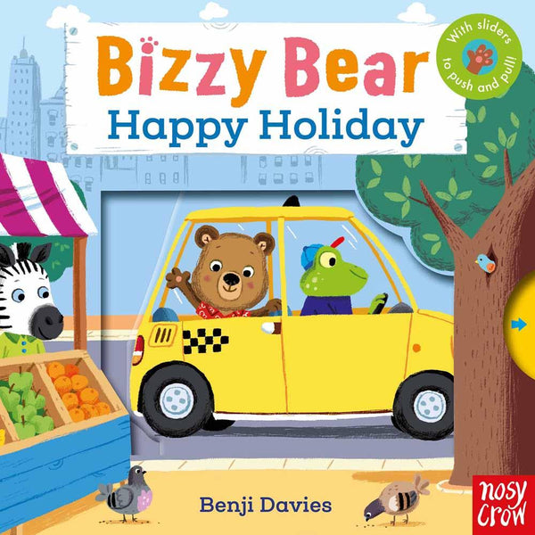 Bizzy Bear - Happy Holiday (Board Book with QR code Audio) Nosy Crow