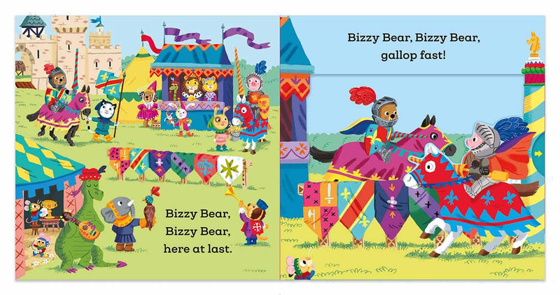 Bizzy Bear - Knights' Castle (Board Book with QR code Audio) Nosy Crow