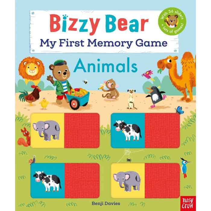 Bizzy Bear My First Memory Game Book - Animals - 買書書 BuyBookBook