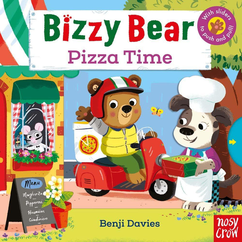Bizzy Bear - Pizza Time (Board Book with QR Code Audio) Nosy Crow