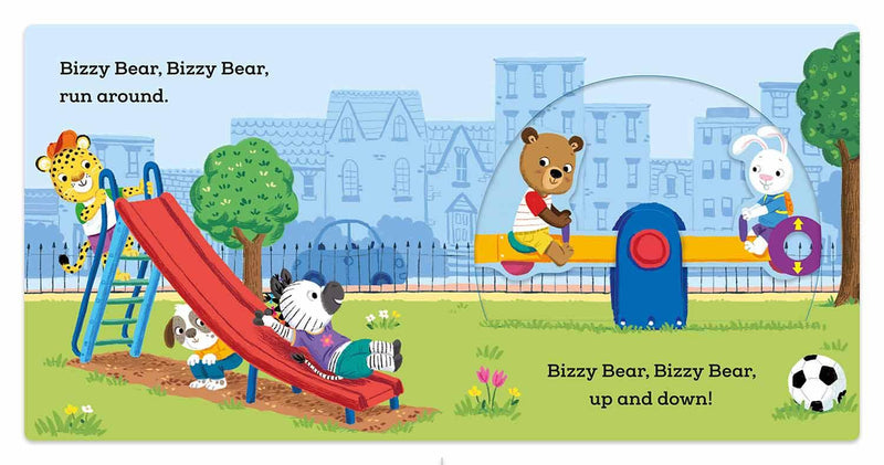 Bizzy Bear - Playtime Park (Board Book with QR code Audio) Nosy Crow
