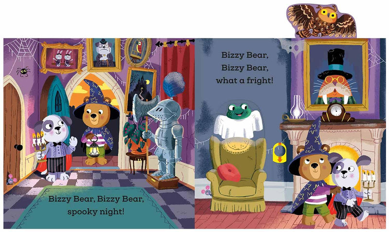 Bizzy Bear - Spooky House (Board Book with QR code Audio) Nosy Crow