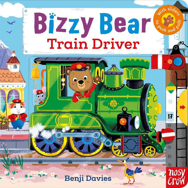 Bizzy Bear - Train Driver (Board Book with QR code Audio) Nosy Crow