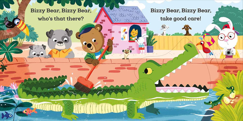 Bizzy Bear - Zoo Ranger (Board Book with QR code Audio) Nosy Crow
