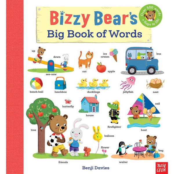 Bizzy Bear's Big Book of Words (Board Book) Nosy Crow