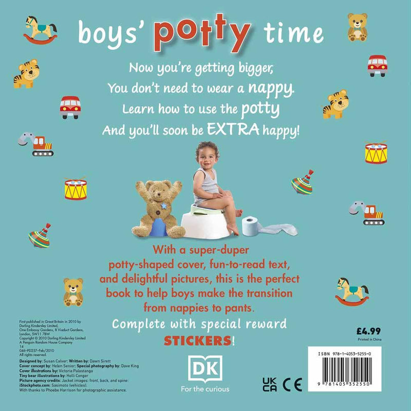 Boys' Potty Time (Board Book) DK UK
