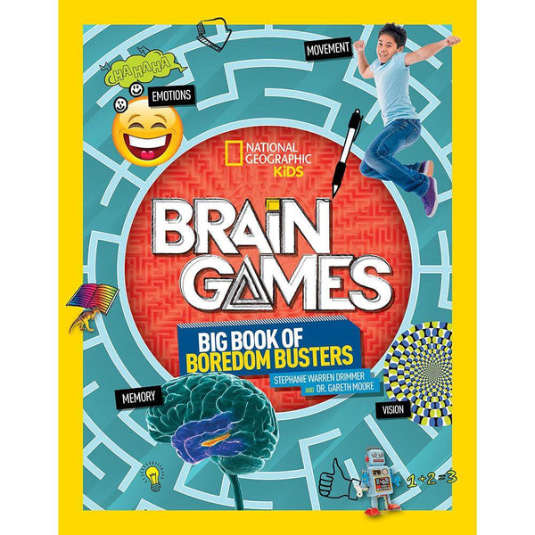 NGK: Brain Games Big Book of Boredom Busters National Geographic