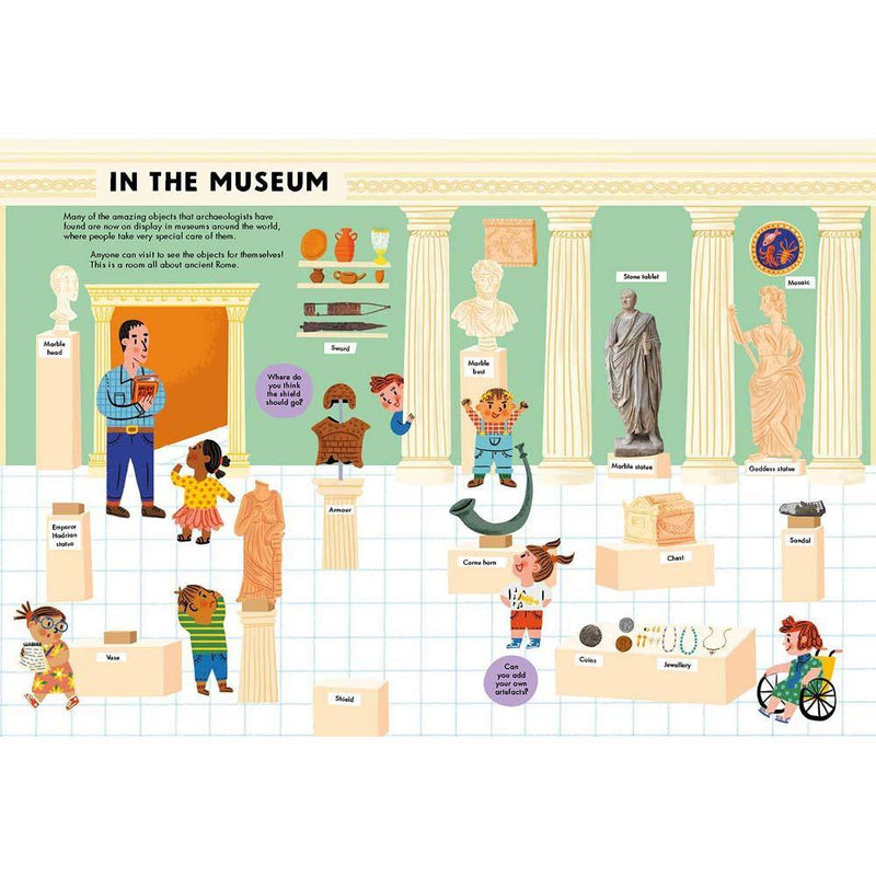 British Museum: 101 Stickers! Ancient Rome (Paperback) Nosy Crow
