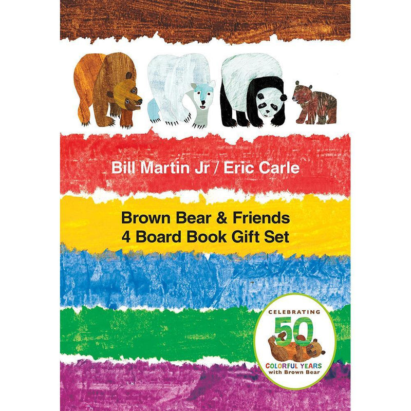 Brown Bear & Friends 4 Board Book Collection (Eric Carle) Macmillan US
