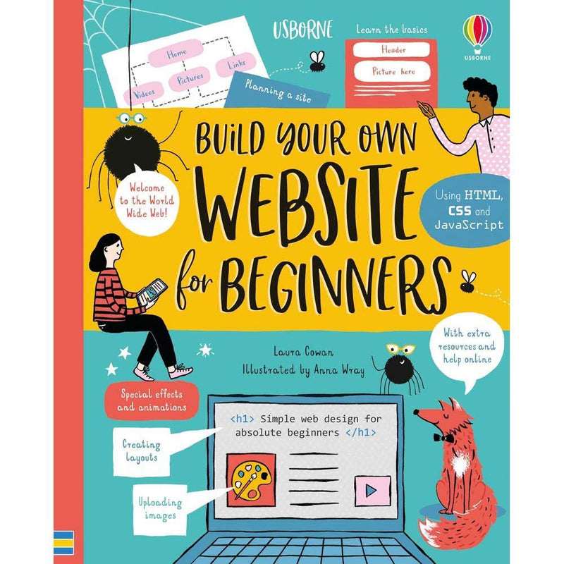 Build Your Own Website For Beginners Usborne