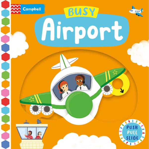 Busy Airport (with QR code audio) - 買書書 BuyBookBook