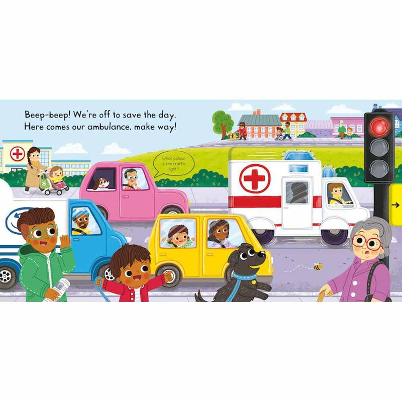 Busy Ambulance (Board Book) Campbell