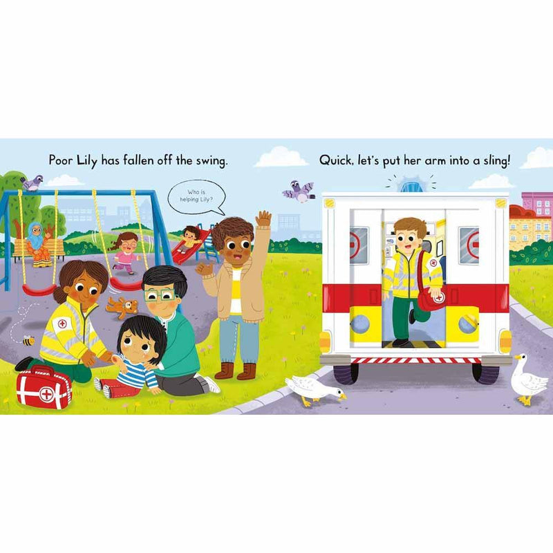 Busy Ambulance (Board Book) Campbell
