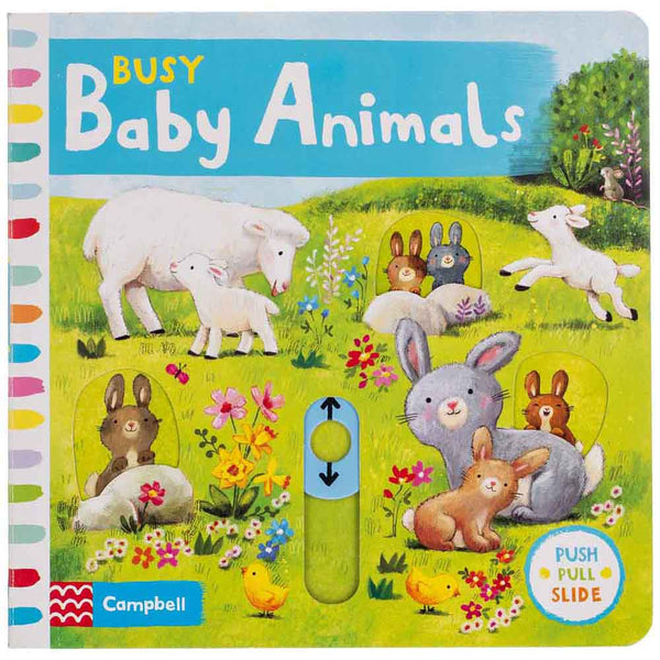 Busy Baby Animals - 買書書 BuyBookBook