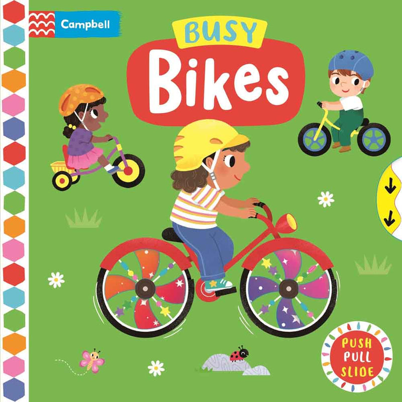 Busy Bikes (with QR code audio) - 買書書 BuyBookBook