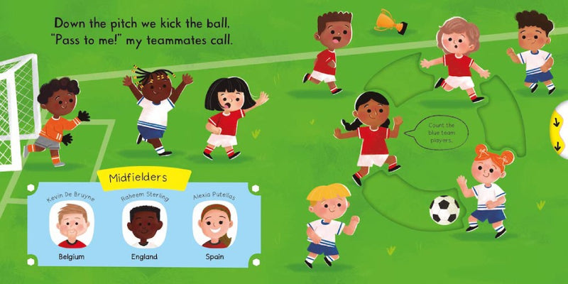 Busy Football (Campbell Busy Books)-Fiction: 兒童繪本 Picture Books-買書書 BuyBookBook
