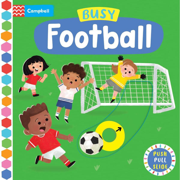 Busy Football (Campbell Busy Books)-Fiction: 兒童繪本 Picture Books-買書書 BuyBookBook