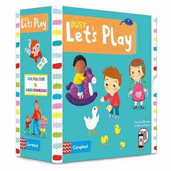 Campbell Busy Let’s Play (5 Books) (Board Book with QR code) Campbell
