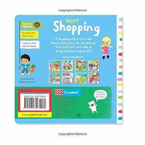 Busy Shopping (Board Book) Campbell