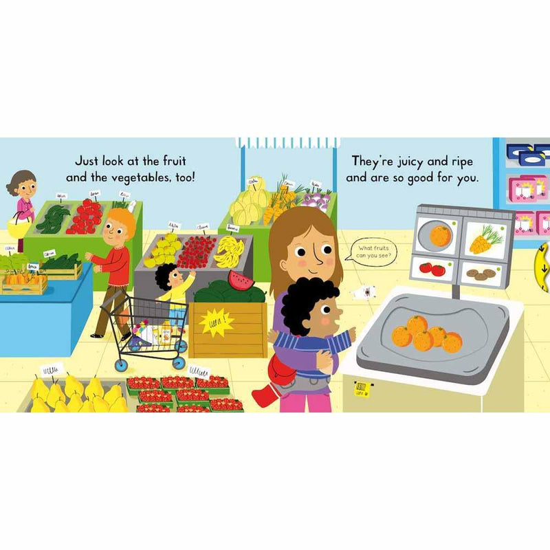 Busy Shopping (Board Book) Campbell