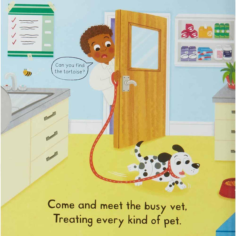 Busy Vet (Board Book) Campbell