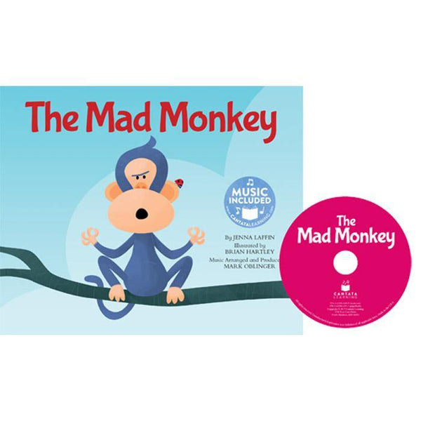 Cantata Learning Mad Monkey (Book + CD) Scholastic