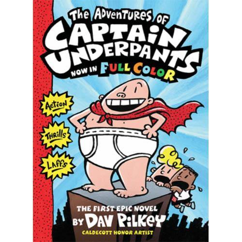 The Adventures of Captain Underpants #1 Color (Paperback) (Dav Pilkey) Scholastic