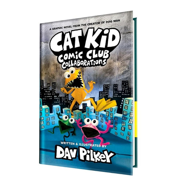 Cat Kid Comic Club (正版) #04 Collaborations (Dav Pilkey) - 買書書 BuyBookBook